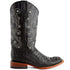 Men's Ferrini Caiman Crocodile Print Boots Handcrafted Black 4039304