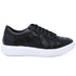 Men's Genuine Full Caiman Belly Skin Sneakers - Black