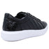 Men's Genuine Full Caiman Belly Skin Sneakers - Black