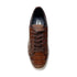 Men's Genuine Full Caiman Belly Skin Sneakers - Brown