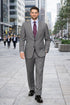Modern Fit Tiglio Wool Double-Breasted Suit – Premium Tailored Formal Suit