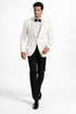 Mens Ivory Traditional Shawl Dinner Jacket - Mens Evening jackets - Tuxedo Dinner Jacket