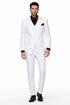 Mens John Travolta Grease Disco Suit in White