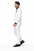 Mens John Travolta Grease Disco Suit in White