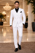 Mens John Travolta Grease Disco Suit in White