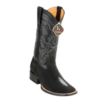 mens-king-exotic-boots-square-toe-stingray-single-stone-black