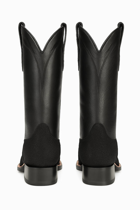 mens-king-exotic-boots-square-toe-stingray-single-stone-black