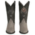 Men's King Exotic Snip Toe Sharkskin Boots Handcrafted Gray (494R0909)