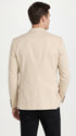Mens Light Tan Sportcoat – Cream Beige Blazer for Weddings, Business & Smart Casual Wear