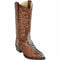 Men's Los Altos Python J-Toe Boots - Rustic Cognac 995788 - Los Altos Boots