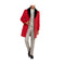 Mens Mid-Length Coats - Red 3/4 Length Mens Coat - Wool Car Coats $199