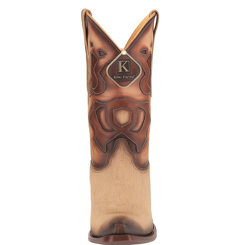 King Exotic Men's Shark Snip Toe Western Boots