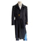 Mens Overcoat - Black Full Length Topcoat - Wool Coat