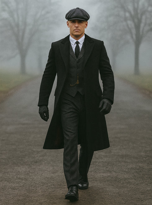Mens Peaky Blinders Costume Thomas Shelby Costume Outfit