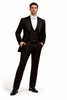 Mens Phantom of The Opera Tail Tuxedo Costume in Black
