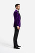 Mens Purple Velvet Dinner Jacket - Mens Evening jackets - Tuxedo Dinner Jacket