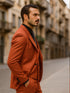 Premium Red Groom Suit – Stylish Men’s 3-Piece Wedding Attire