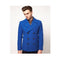 Mens Royal Blue Peacoat - Wool Short Coat