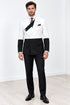 Mens  Statement 100% Wool Modern Fit Double Breasted Suit - Two Tone Jacket in Many Colors