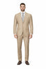 Mens Tiglio Tan Slim Fit Wool Suit – Modern Two-Piece Tailored Suit