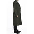 Mens Topcoat Full Length Wool Dress oloive green Top Coat