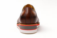 Carrucci Stylish Two-Tone Brogue Oxford