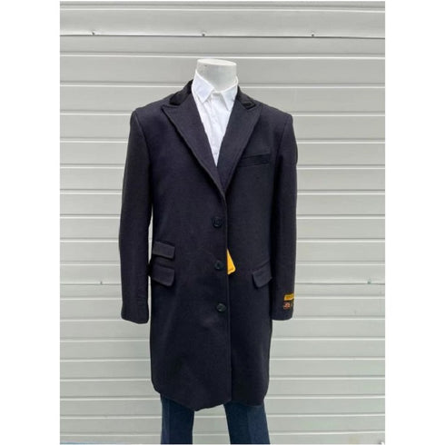 Mens Vintage Overcoats - Vintage black Topcoats