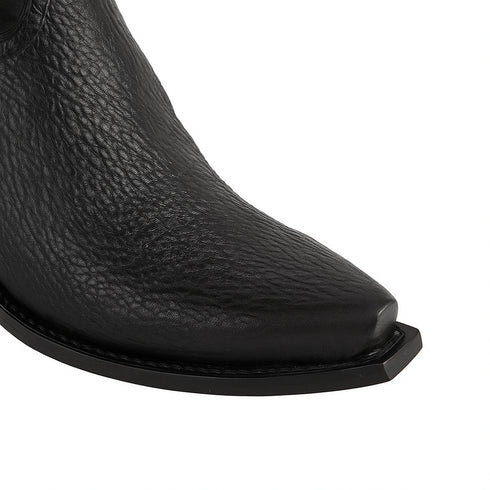 King Exotic Men's Shark Snip Toe Western Boots