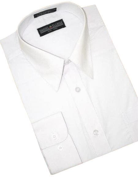 Mens Wholesale White Dress Shirt 10 Shirts Minimum x total $150 Pick Any Color and Size White Overshirts