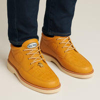 Men's Wild West Boots Caiman and Smooth Ostrich Skin Shoe 2ZA052802