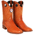 Men's Wild West Caiman Belly Skin Rodeo Toe Boots 281882
