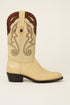 Men's Wild West Ostrich Leg Skin J Toe Boots 29905