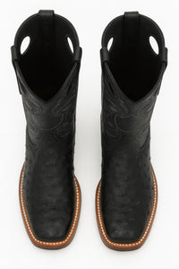 Men's Wild West Ostrich Skin Ranch Toe Boots 282503