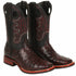 Men's Wild West Ostrich Skin Ranch Toe Boots 282503