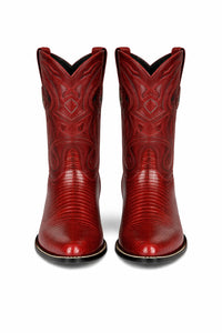 Men's Wild West Teju Lizard Skin J Toe Boots 29907