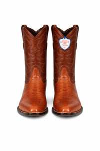 Men's Wild West Teju Lizard Skin J Toe Boots 29907