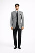Mens Luxurious Wool Black houndstooth checkered Sport Coat