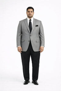 Mens Luxurious Wool Black houndstooth checkered Sport Coat