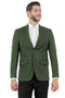 Mens Zegarie Brand Men's Basic Business Sport Coat Blazer in Hunter Green