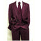 Men's Gangster Bold PinStripe Stripe Chalk Pinstripe Vested 3 Piece Fashion Suit 1920;S 30s Fashion In 10 Colors