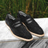 Zelli Meo 3 Suede and Crocodile Penny Loafers in Black