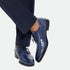 Anderson Blue Genuine Crocodile Lace-Up By Mezlan Made In Spain Brand