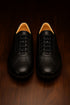 Mens Mezlan Luka Calf & Deerskin Sneaker in Black