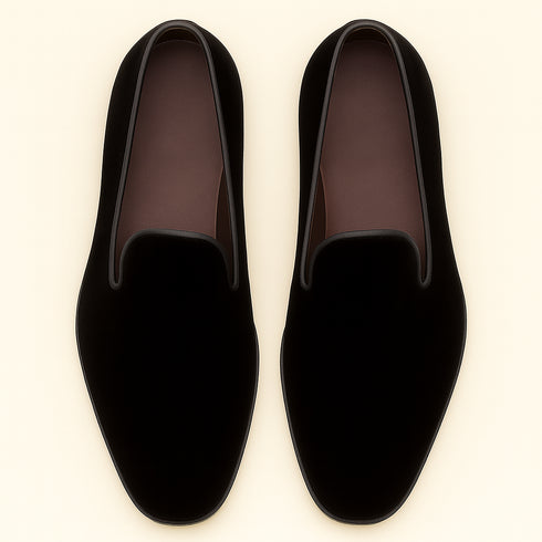 Lublin Velvet Black By Mezlan Made In Spain Brand