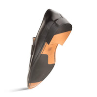 Mezlan Calfskin Penny Loafers Black (E20243)