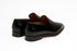 Mezlan Milani Calfskin & Deerskin Black Slip On Men's Loafers