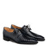 Mens Mezlan Moscow Alligator Dress Shoe in Navy