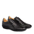 Mens Mezlan Luka Calf & Deerskin Sneaker in Black