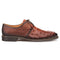 Mezlan Tillson Ostrich Plain Toe Blucher Brandy (4732-S)