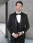 Statement Men's Outlet 3 Piece Wool Tuxedo - Classic Tuxedo